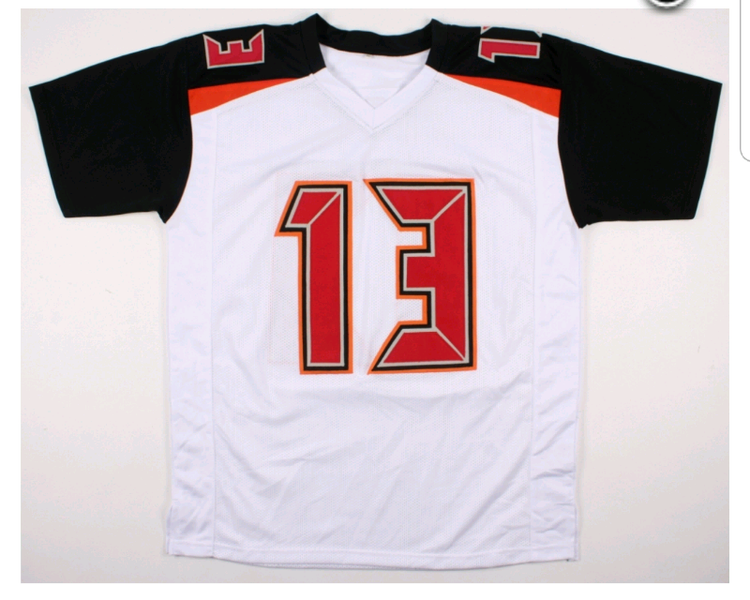 white mike evans jersey